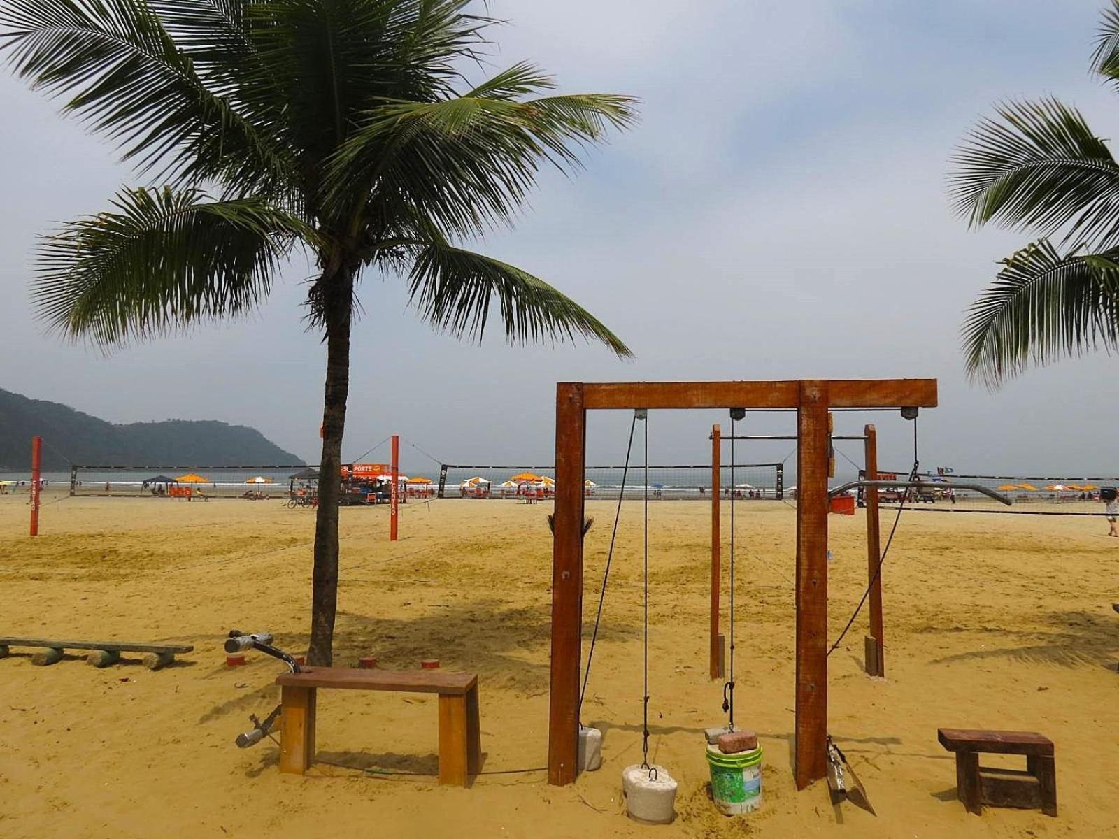113 Canto Do Forte - 1Dorm - 200 M Da Praia E 20M Dos Bares E Restaurantes - Estacionamento Gratuito E Wi Fi , Tv A Cabo Praia Grande  Eksteriør bilde